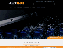 Tablet Screenshot of jetairtech.com